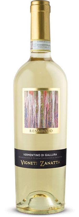 Baltvīns Vigneti Zanatta Vermentino di Gallura DOCG 0.75L 13.5%