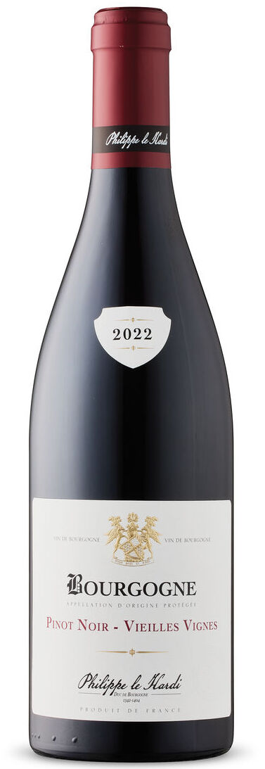 Красное вино Philippe Le Hardi  Pinot Noir — Vieilles Vignes  Bourgogne AOP 0.75L 13.5%