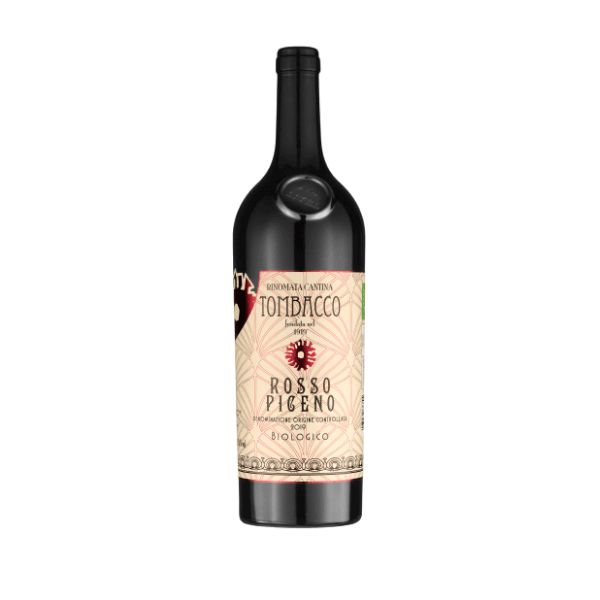 Sarkanvīns Tombacco Rosso Piceno DOC 0.75L 14%
