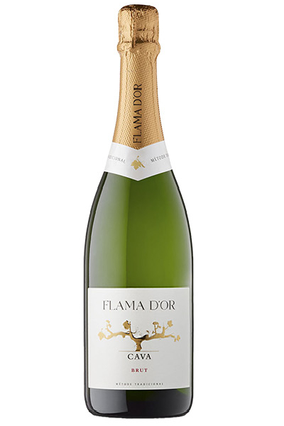 Dzirkstošais vīns CAVA FLAMA D’or Brut DO 0.75L 11.5%